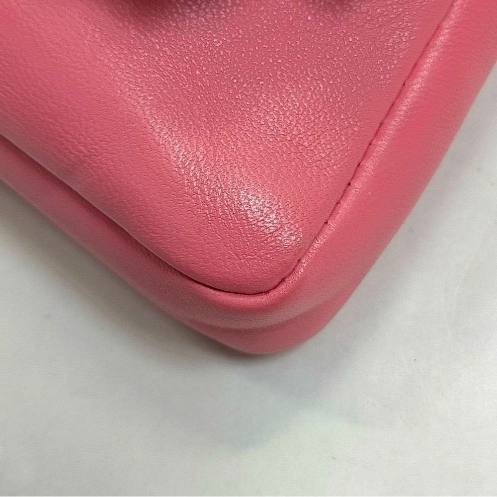 Fendi Monster Micro Baguette in Pink leather - Picture 7 of 13